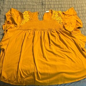 Elegant Mustard Blouse for Women